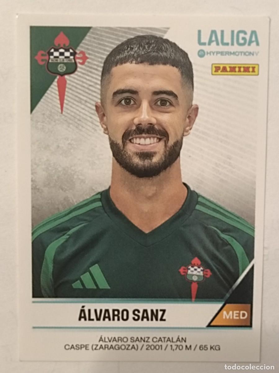 Cromos de f&uacute;tbol: #224 ALVARO SANZ (RACING FERROL) LIGA HYPERMOTION 24/25 PANINI
