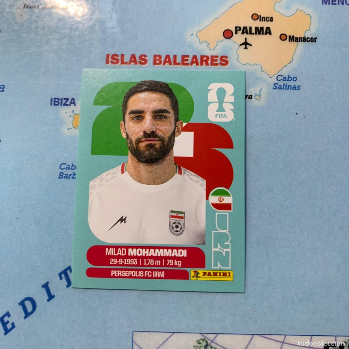 Cromos de f&uacute;tbol: Iran n&uacute;mero 5 cromo panini Mundial Fifa World Cup 2026