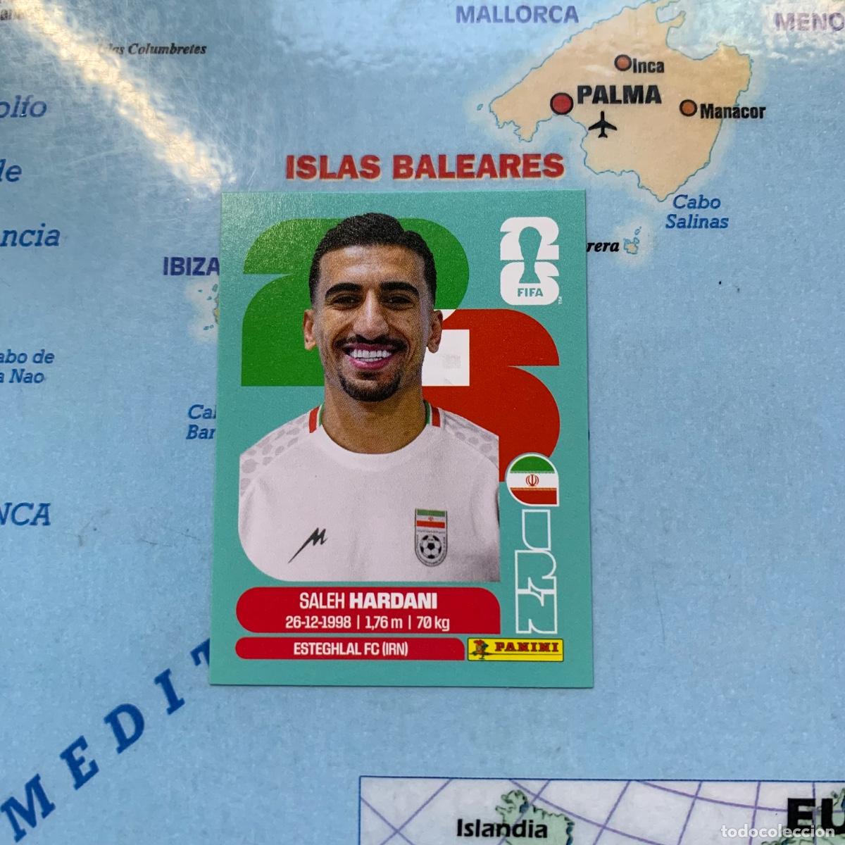 Cromos de f&uacute;tbol: Ir&aacute;n n&uacute;mero 10 cromo panini Mundial Fifa World Cup 2026