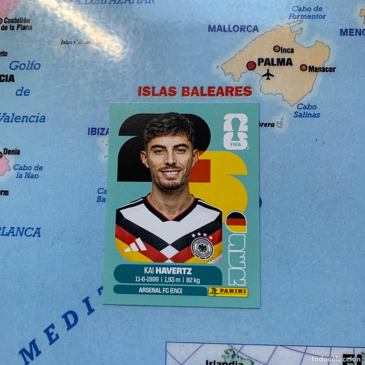 Cromos de f&uacute;tbol: Alemania n&uacute;mero 17 cromo panini Mundial Fifa World Cup 2026