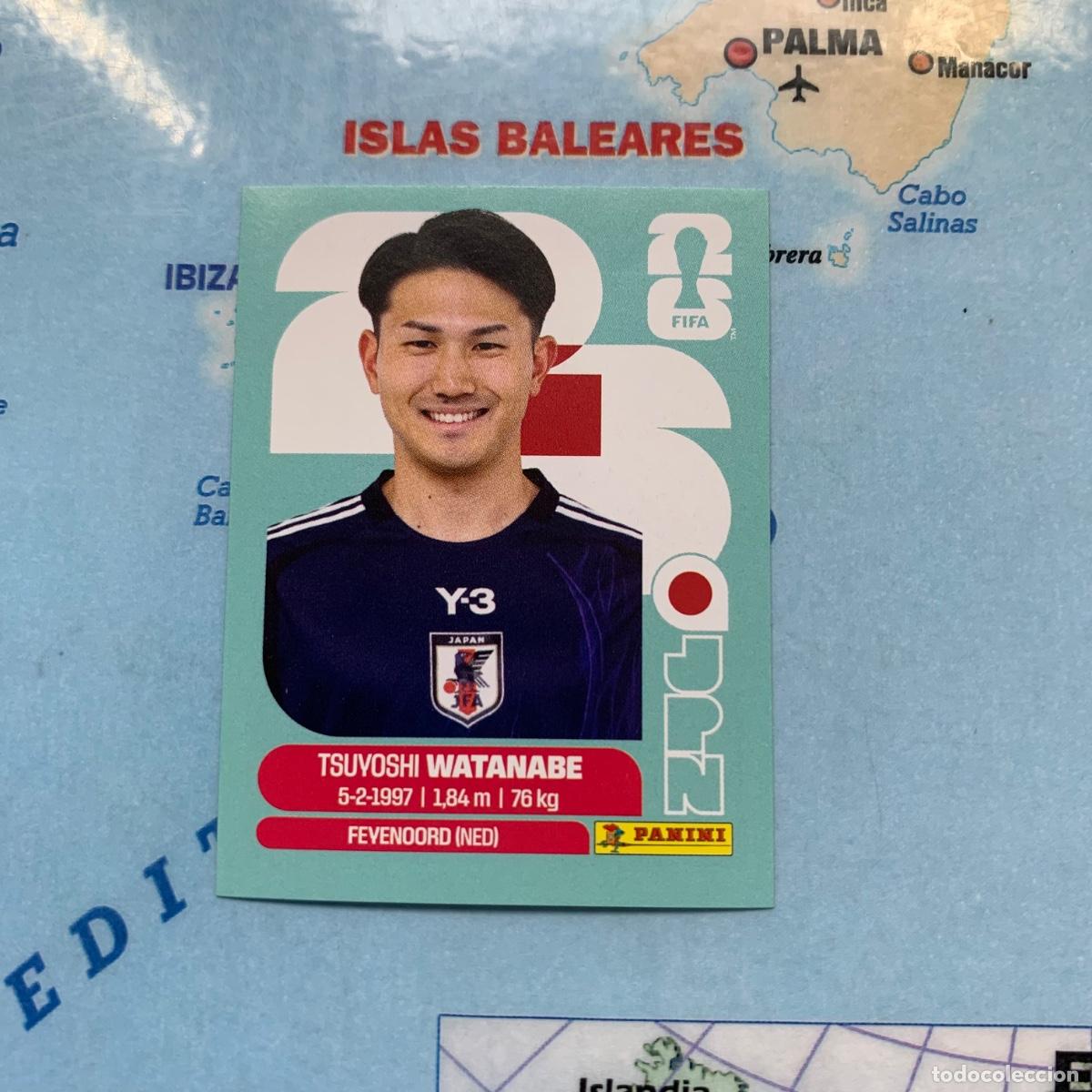 Cromos de f&uacute;tbol: Japon n&uacute;mero 7 cromo panini Mundial Fifa World Cup 2026