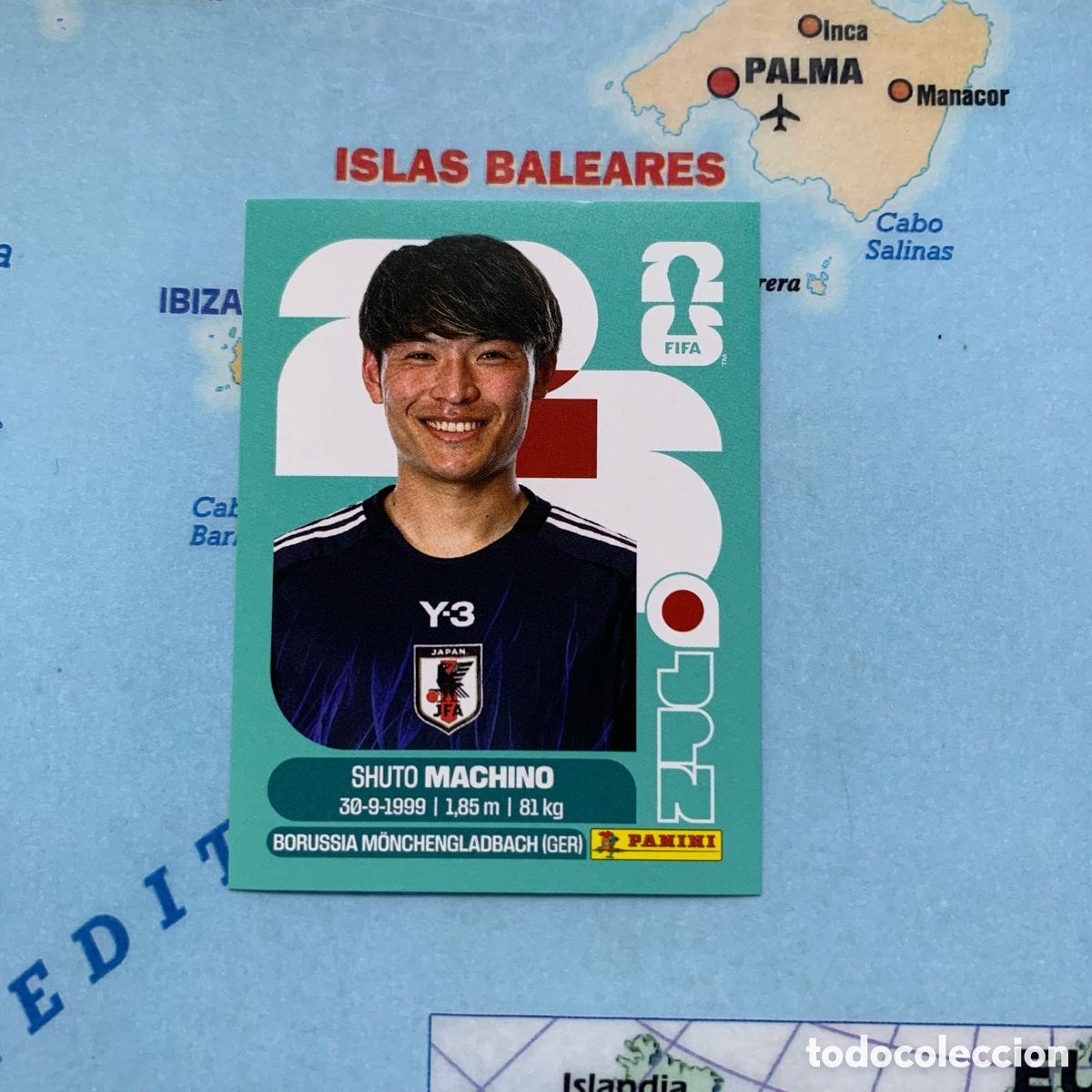 Cromos de f&uacute;tbol: Jap&oacute;n n&uacute;mero 17 cromo panini Mundial Fifa World Cup 2026