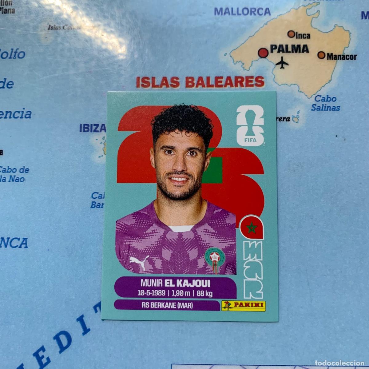 Cromos de f&uacute;tbol: Marruecos n&uacute;mero 3 cromo panini Mundial Fifa World Cup 2026