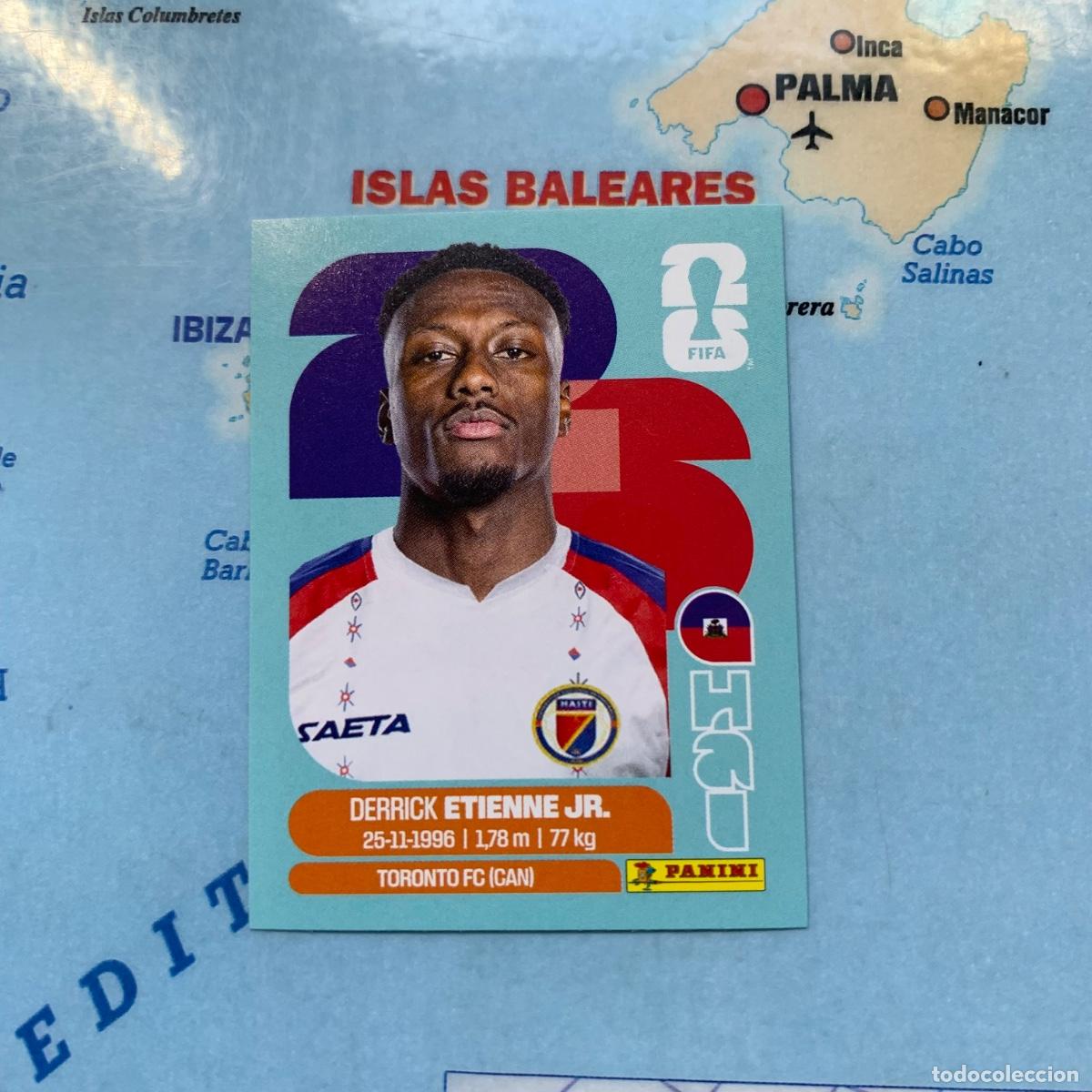 Cromos de f&uacute;tbol: Haiti n&uacute;mero 15 cromo panini Mundial Fifa World Cup 2026