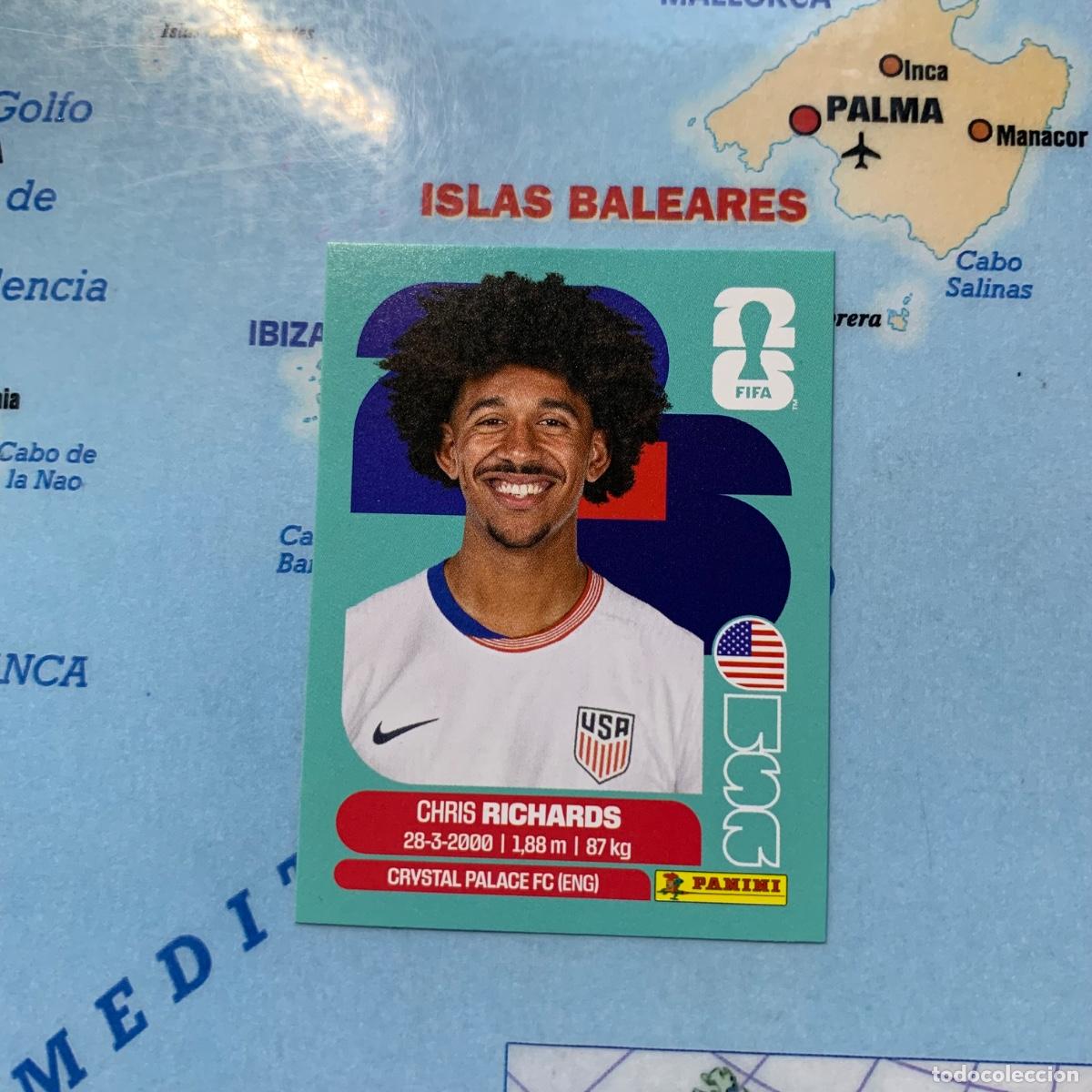 Cromos de f&uacute;tbol: Estados Unidos n&uacute;mero 3 cromo panini Mundial Fifa World Cup 2026