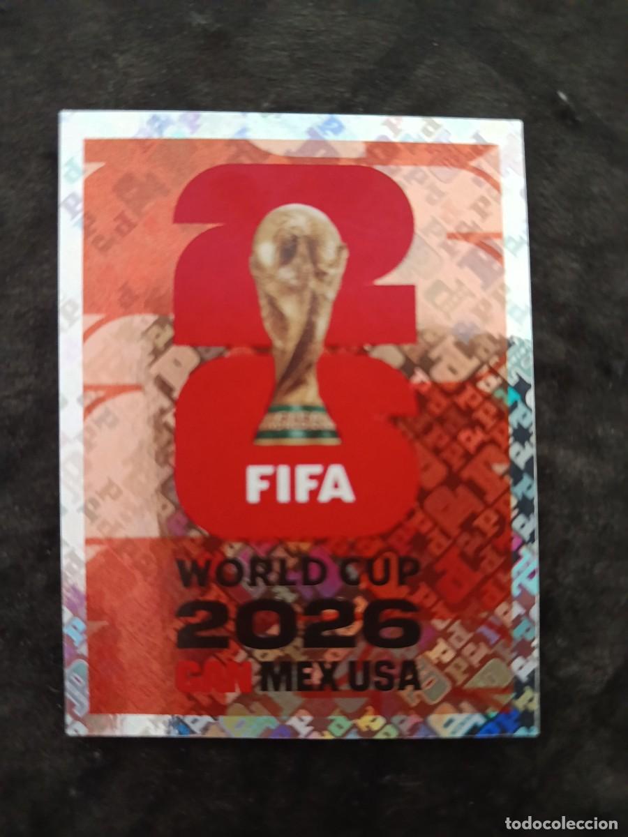 Cromos de f&uacute;tbol: FIFA WORLD CUP MUNDIAL 2026 PANINI. #FWC6 LOGO CAN WORLD CUP 2026