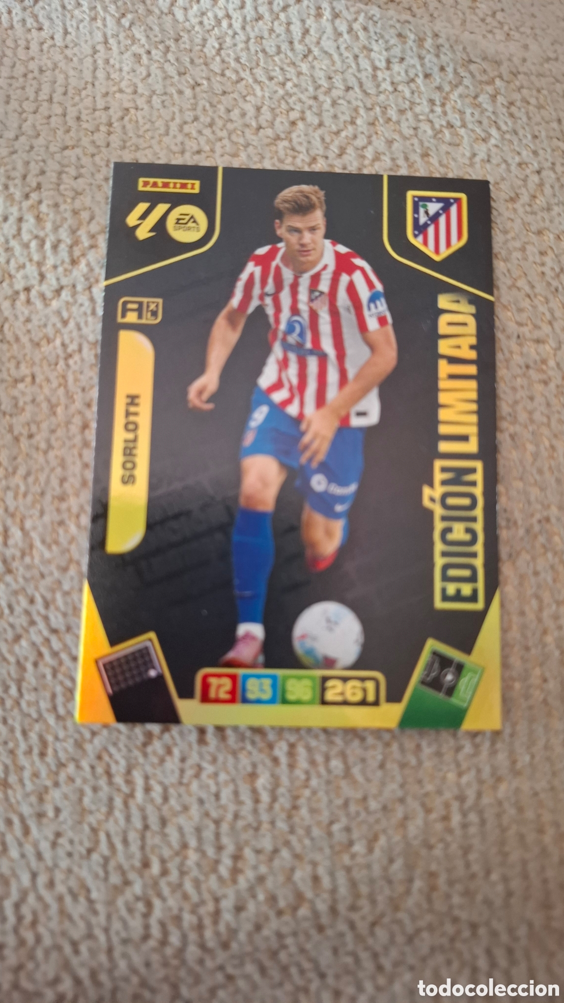 Cromos de f&uacute;tbol: ADRENALYN XL 2025-26 * SORLOTH - EDICI&Oacute;N LIMITADA - NUEVO DE SOBRE