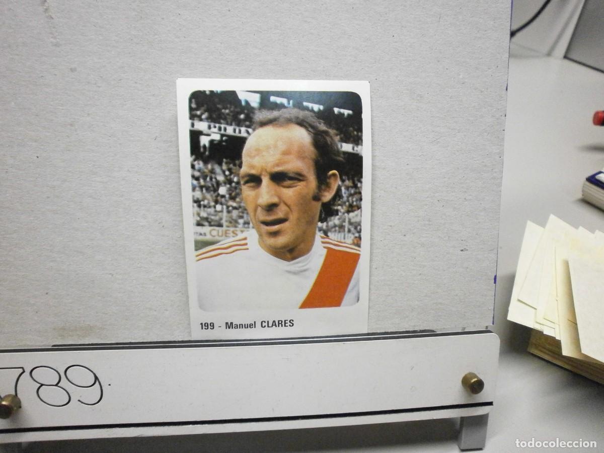 Cromos de f&uacute;tbol: cromo futbol 79 80 editorial crom n&ordm; 199 rayo vallecano clares