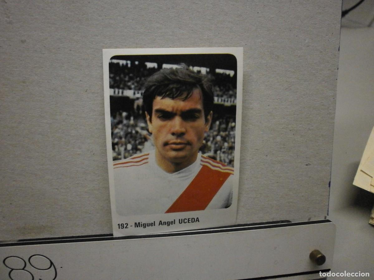 Cromos de f&uacute;tbol: cromo futbol 79 80 editorial crom n&ordm; 192 rayo vallecano uceda