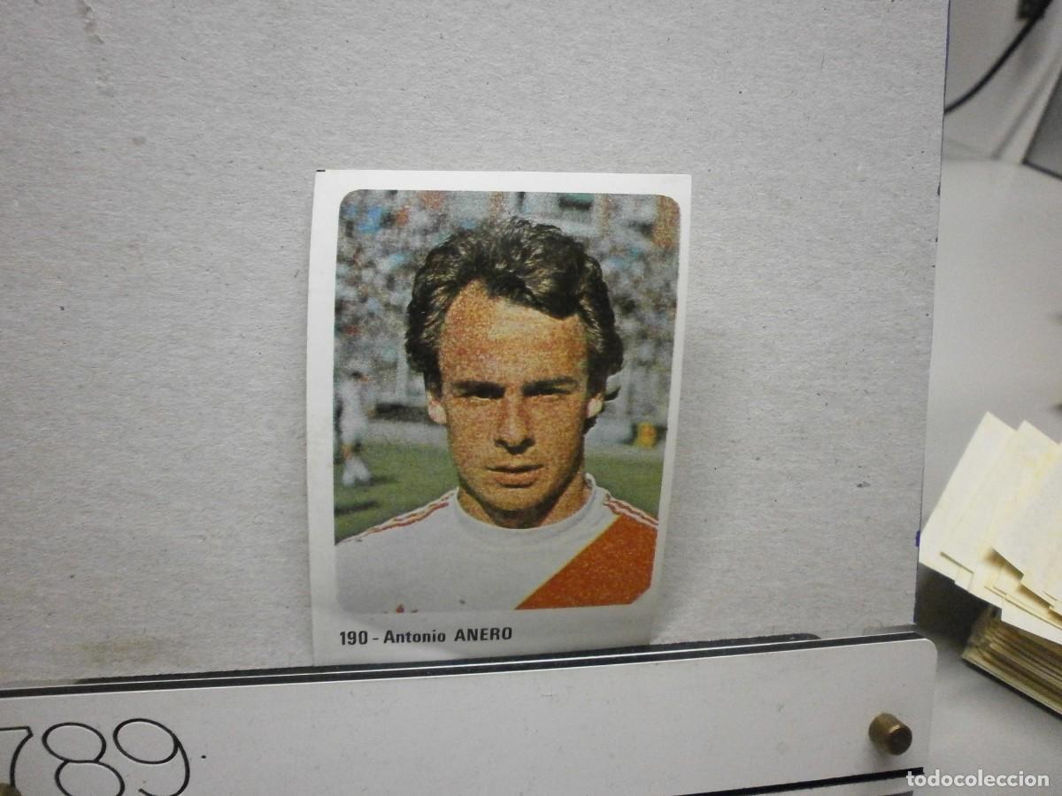Cromos de f&uacute;tbol: cromo futbol 79 80 editorial crom n&ordm; 190 rayo vallecano anero