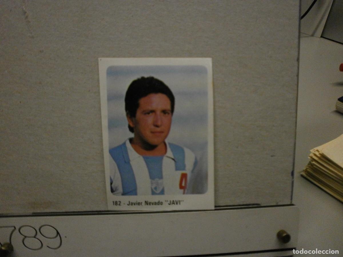 Cromos de f&uacute;tbol: cromo futbol 79 80 editorial crom n&ordm; 182 c.d malaga javi