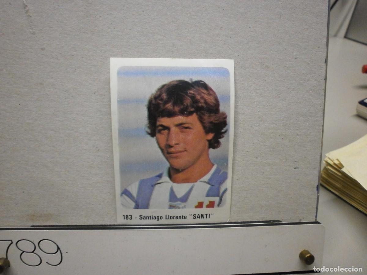 Cromos de f&uacute;tbol: cromo futbol 79 80 editorial crom n&ordm; 183 c.d malaga santi