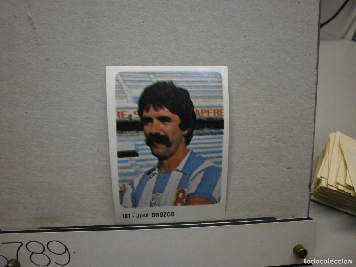Cromos de f&uacute;tbol: cromo futbol 79 80 editorial crom n&ordm; 181 c.d malaga orozco