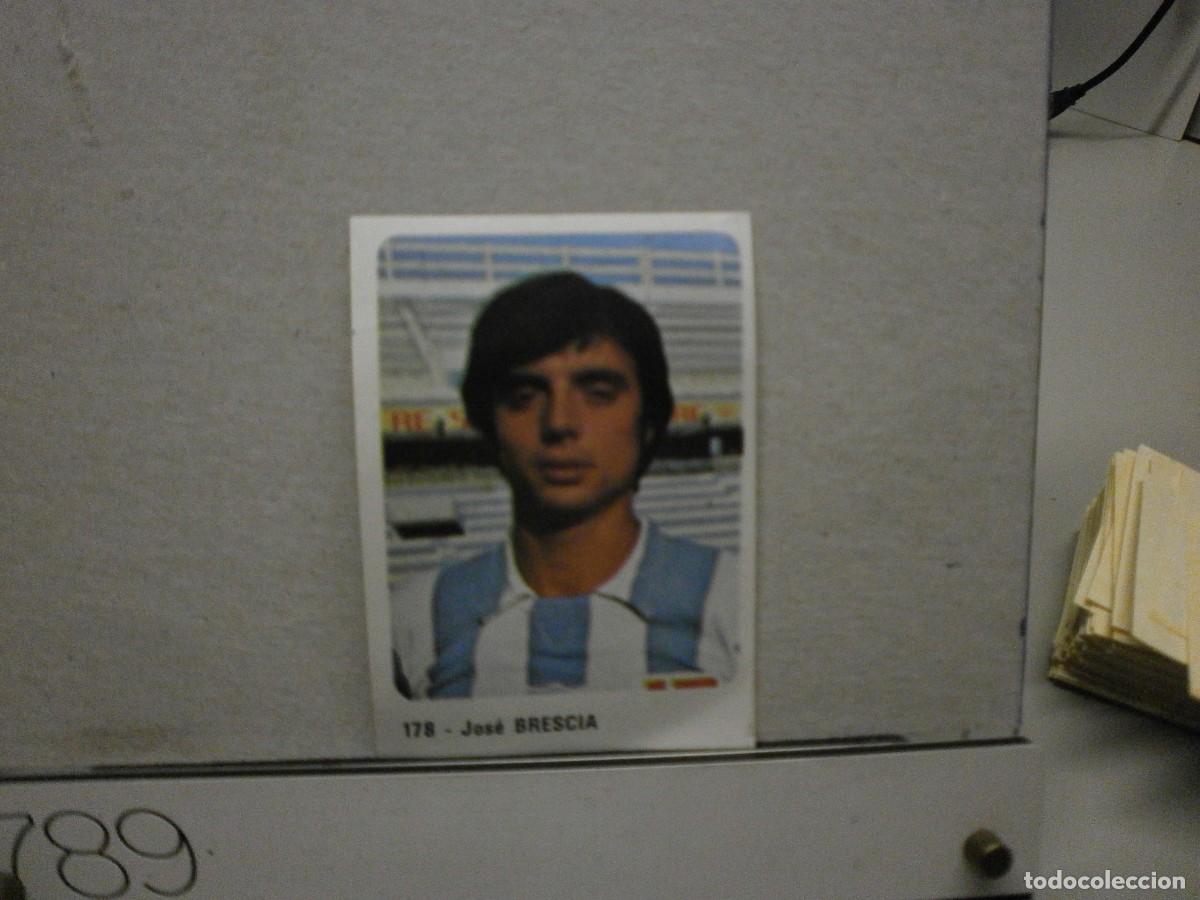 Cromos de f&uacute;tbol: cromo futbol 79 80 editorial crom n&ordm; 178 c.d malaga brescia