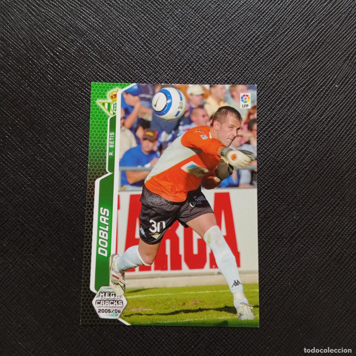 Cromos de f&uacute;tbol: 74 DOBLAS REAL BETIS PANINI MEGACRACKS 05 06 CROMO FUTBOL 2005 2006 - A213 PG73