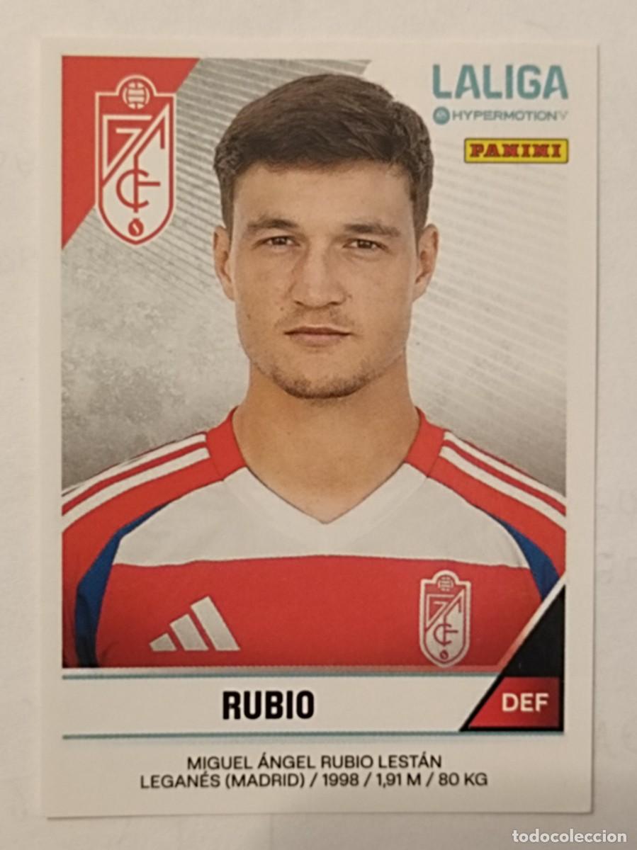 Football Stickers: #236 RUBIO (GRANADA C.F.) LIGA HYPERMOTION 24/25 PANINI