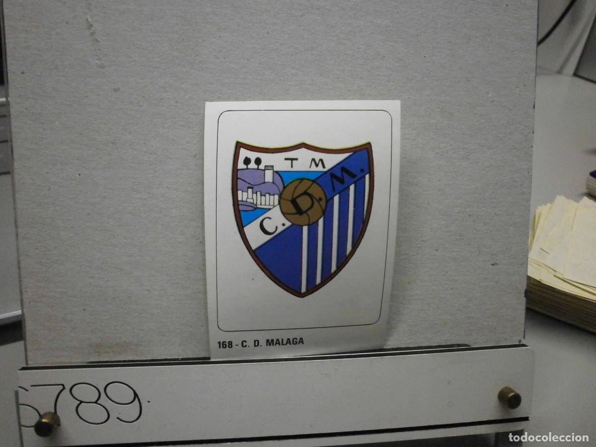 Cromos de Futebol: cromo futbol 79 80 editorial crom n&ordm; 168 c.d malaga