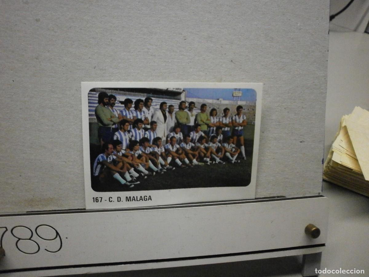 Cromos de Futebol: cromo futbol 79 80 editorial crom n&ordm; 167 c.d malaga