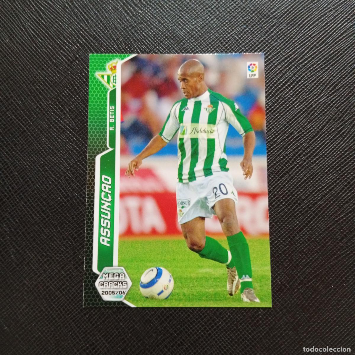 Fu&szlig;ball-Sticker: 82 ASSUNCAO REAL BETIS PANINI MEGACRACKS 05 06 CROMO FUTBOL 2005 2006 - A213 PG82