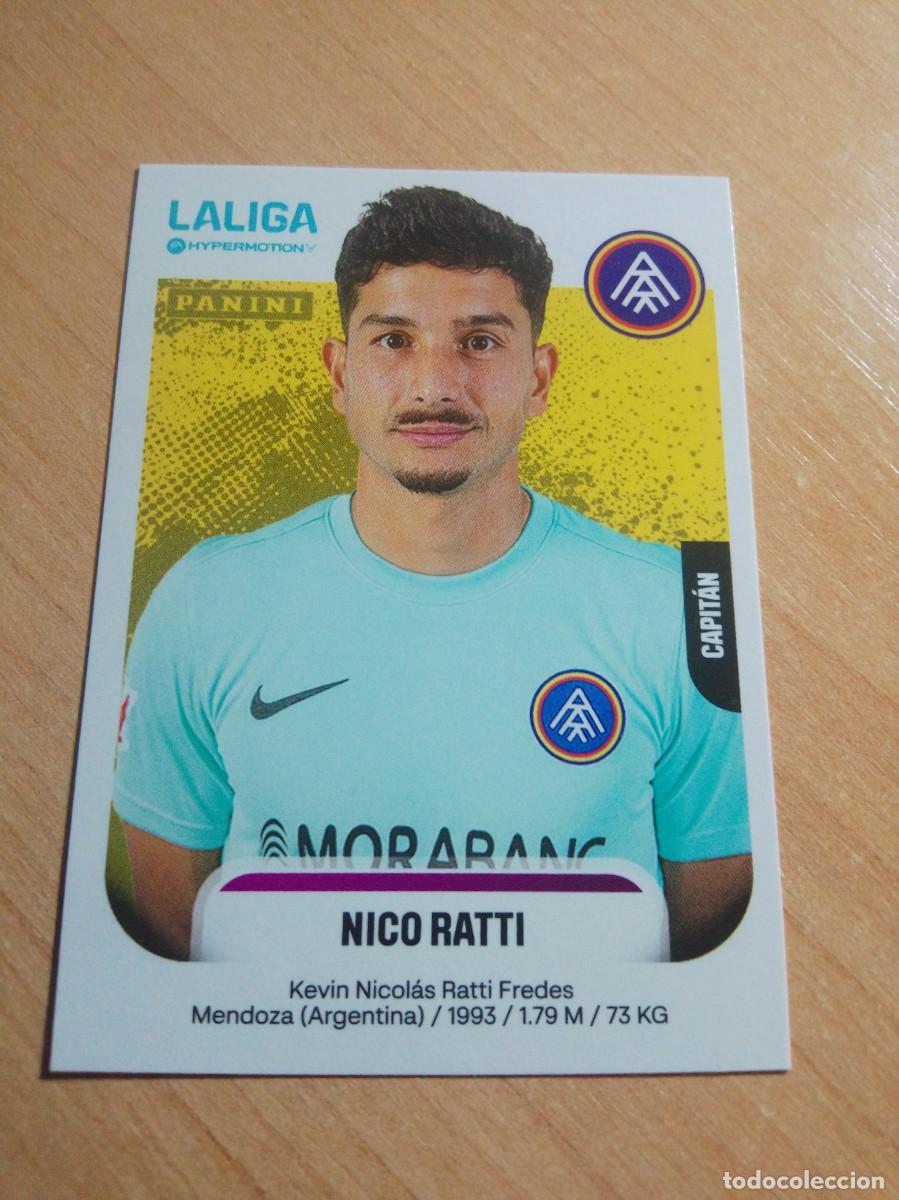 Cromos de f&uacute;tbol: 43 A NICO RATTI DEL ANDORRA 2&ordf; DIVISION HYPERMOTION 25 26 PANINI 2025 2026 NUEVO