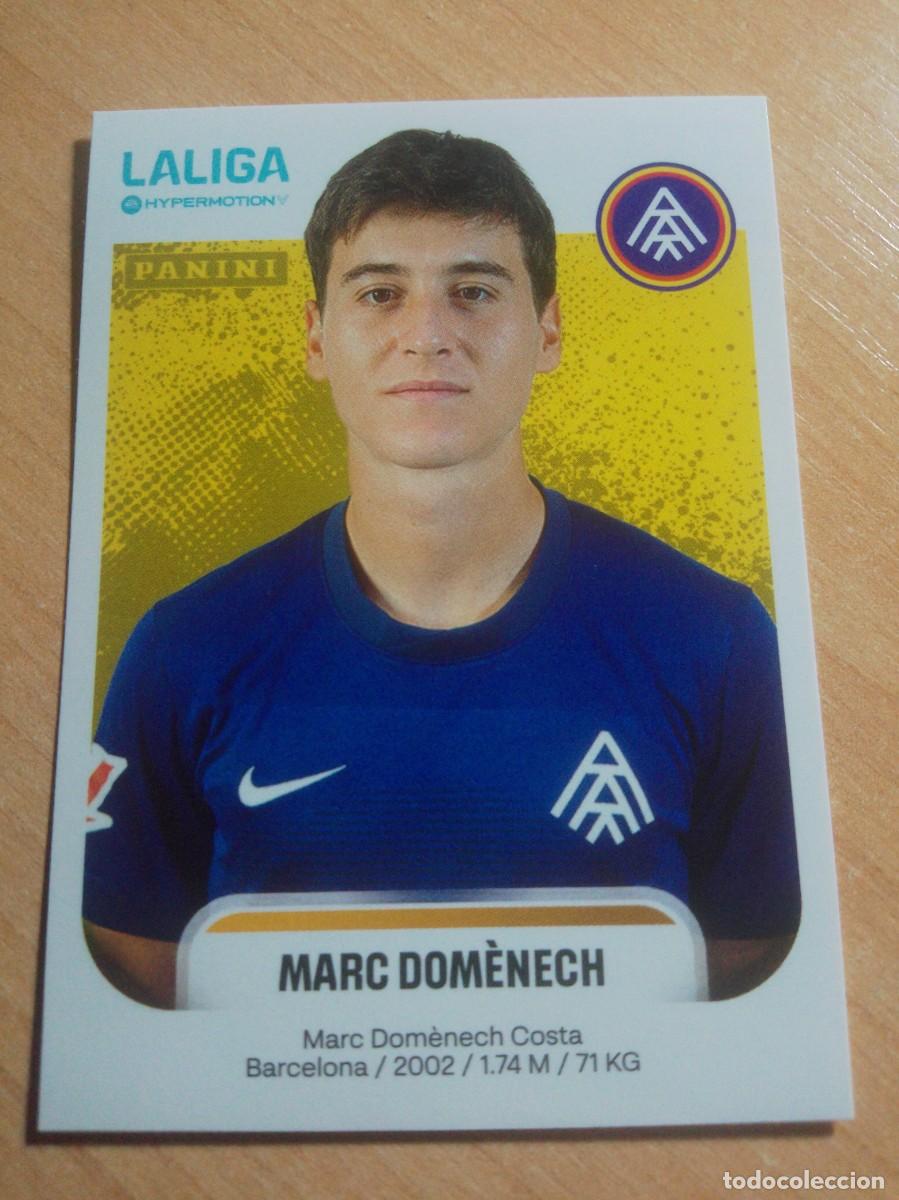 Cromos de f&uacute;tbol: 52 MARC DOMENECH DEL ANDORRA 2&ordf; DIVISION HYPERMOTION 25 26 PANINI 2025 2026 NUEVO