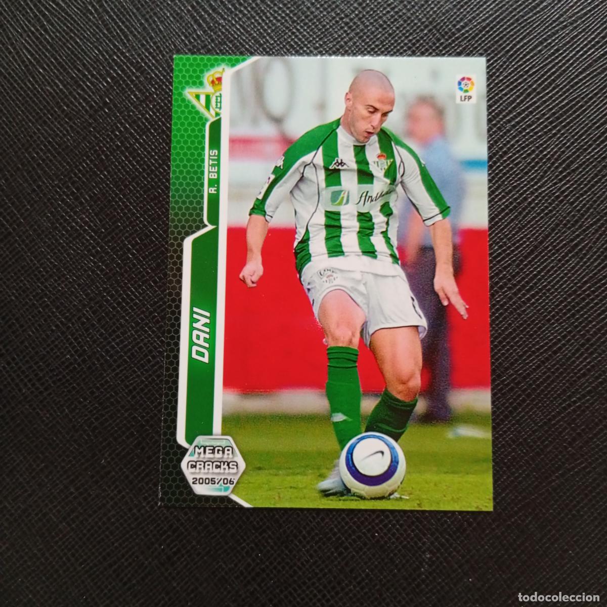 Cromos de f&uacute;tbol: 88 DANI REAL BETIS PANINI MEGACRACKS 05 06 CROMO FUTBOL 2005 2006 - A213 PG91