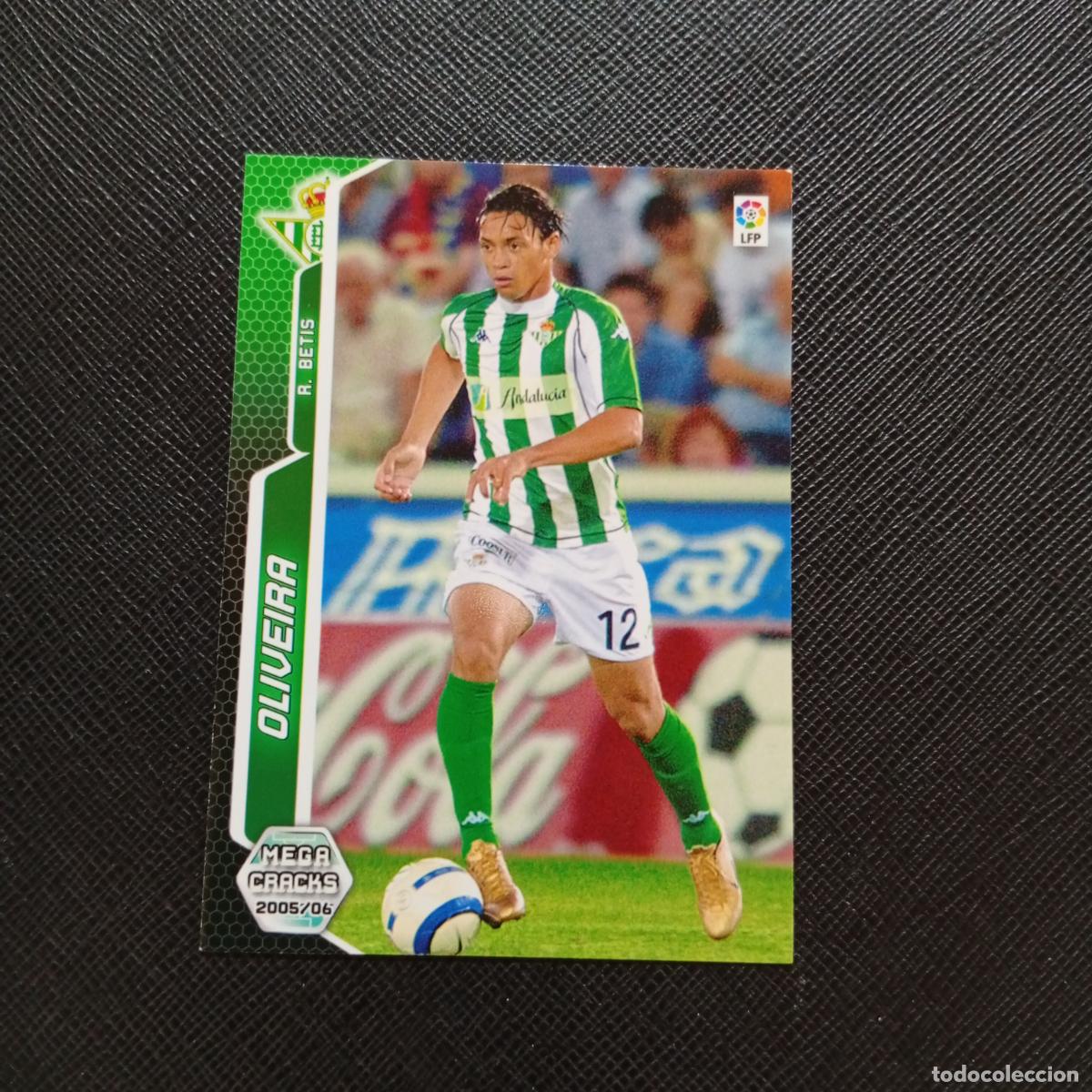 Cromos de f&uacute;tbol: 90 OLIVEIRA REAL BETIS PANINI MEGACRACKS 05 06 CROMO FUTBOL 2005 2006 - A213 PG91