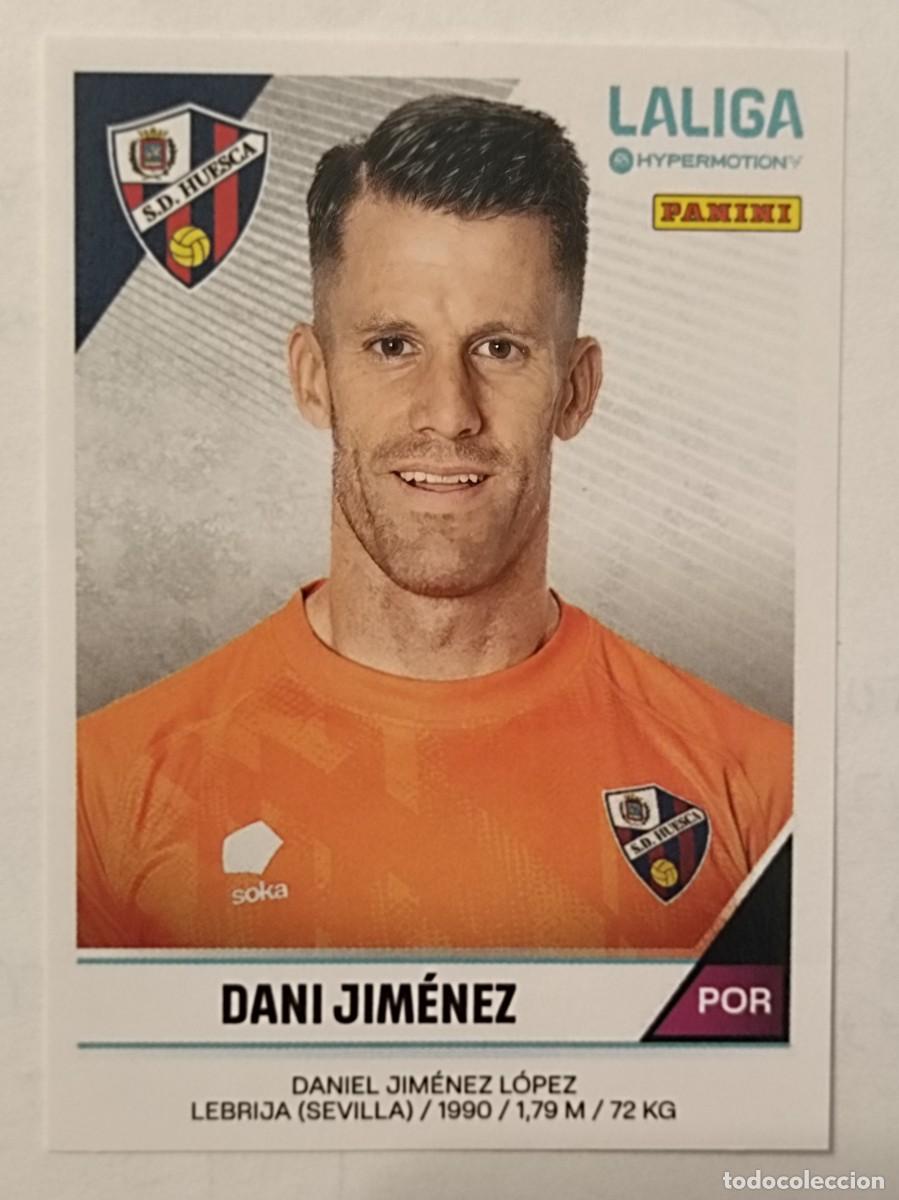 Cromos de f&uacute;tbol: #251 DANI JIMENEZ (S D. HUESCA) LIGA HYPERMOTION 24/25 PANINI