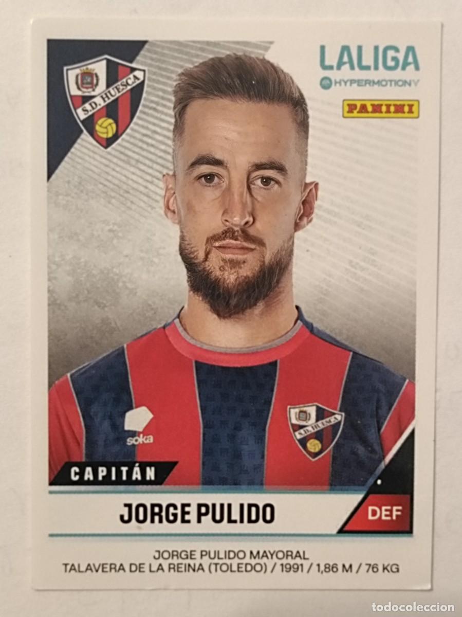 Cromos de f&uacute;tbol: #255 JORGE PULIDO (S D. HUESCA) LIGA HYPERMOTION 24/25 PANINI