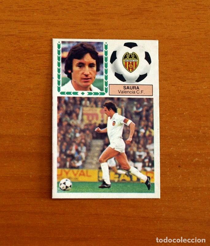 Cromos de f&uacute;tbol: Valencia - Saura - Ediciones Este Liga 1983-1984, 83-84