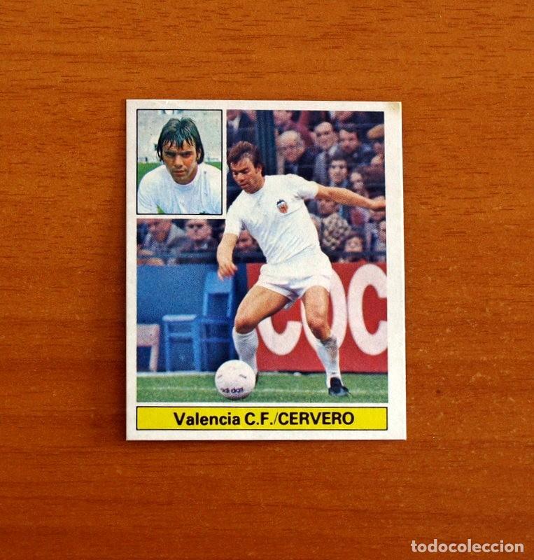 Cromos de f&uacute;tbol: Valencia - Cerver&oacute; - Ediciones Este Liga 1981-1982, 81-82 - Nunca pegado