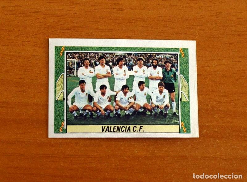 Cromos de Futebol: Valencia - Alineaci&oacute;n-Equipo - Ediciones Este Liga 1984-1985, 84-85