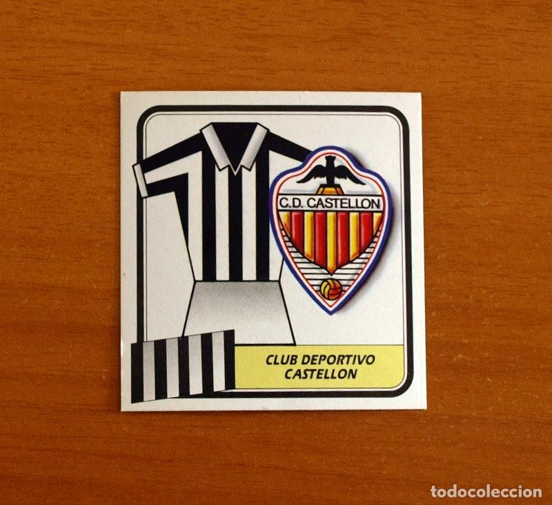 Cromos de Futebol: Castell&oacute;n - Escudo - Ediciones Este Liga 1989-1990, 89-90 - Nunca pegado