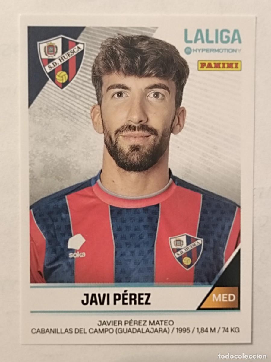 Cromos de Futebol: #260 JAVI PEREZ (S D. HUESCA) LIGA HYPERMOTION 24/25 PANINI