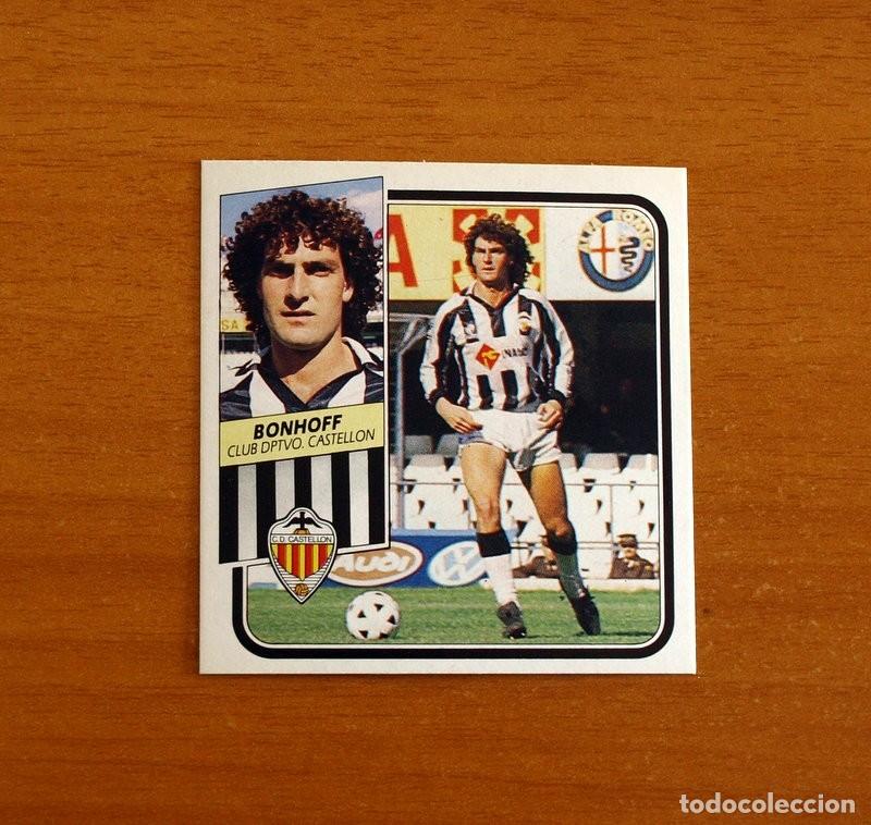 Cromos de Futebol: Castell&oacute;n - Bonhoff - Ediciones Este Liga 1989-1990, 89-90 - Nunca pegado