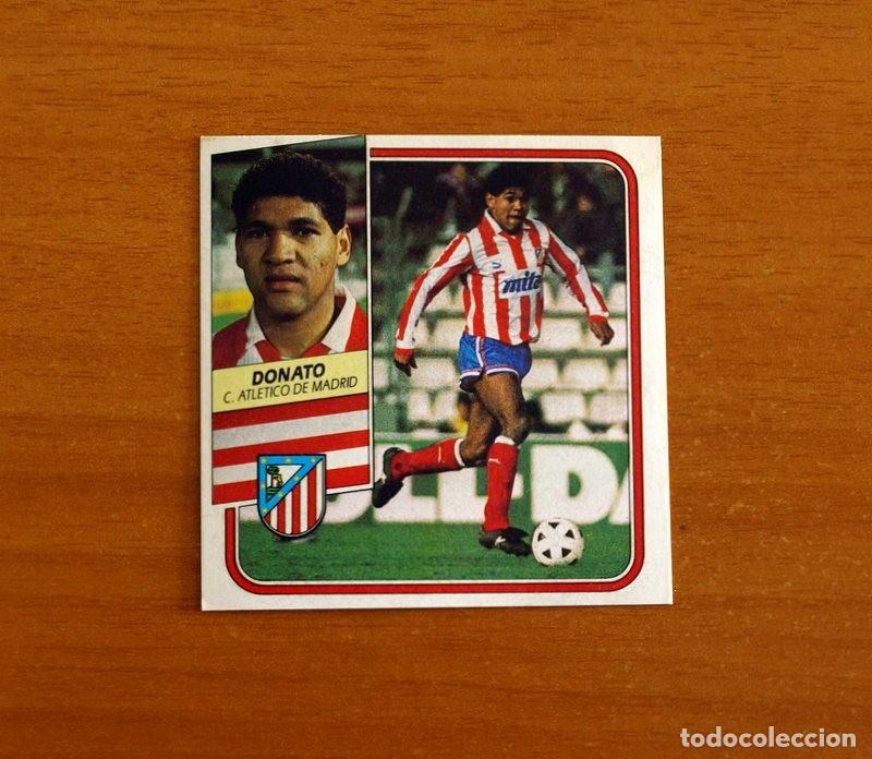Fu&szlig;ball-Sticker: Atletico de Madrid - Donato - Ediciones Este Liga 1989-1990, 89-90 - Nunca pegado