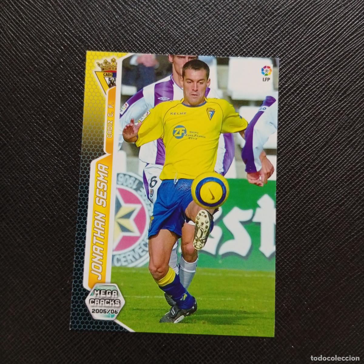 Figurine di Calcio: 104 JONATHAN SESMA CADIZ PANINI MEGACRACKS 05 06 CROMO FUTBOL 2005 2006 - A213 PG109