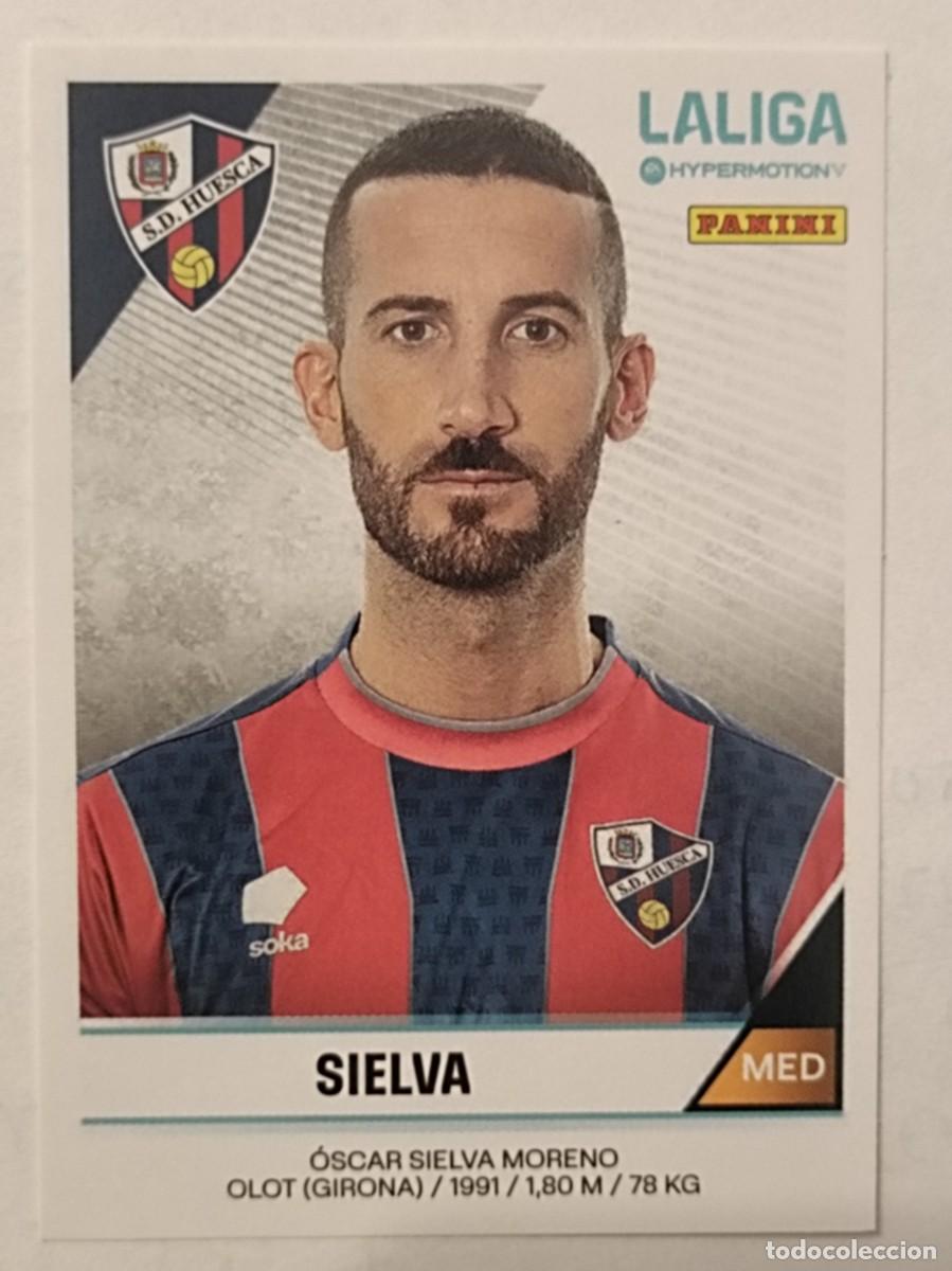 Cromos de f&uacute;tbol: #261 SIELVA (S D. HUESCA) LIGA HYPERMOTION 24/25 PANINI