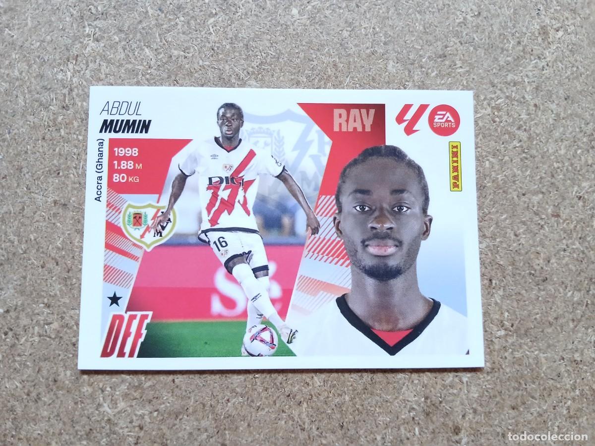 Cromos de f&uacute;tbol: ABDUL MUMIN - RAYO VALLECANO N&ordm; 8 LIGA ESTE 2025 2026 - 25 26