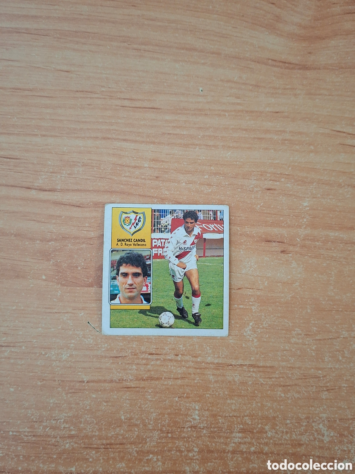 Figurine di Calcio: Este 92 93 sanchez candill rayo vallecano baja despegado ver fotos
