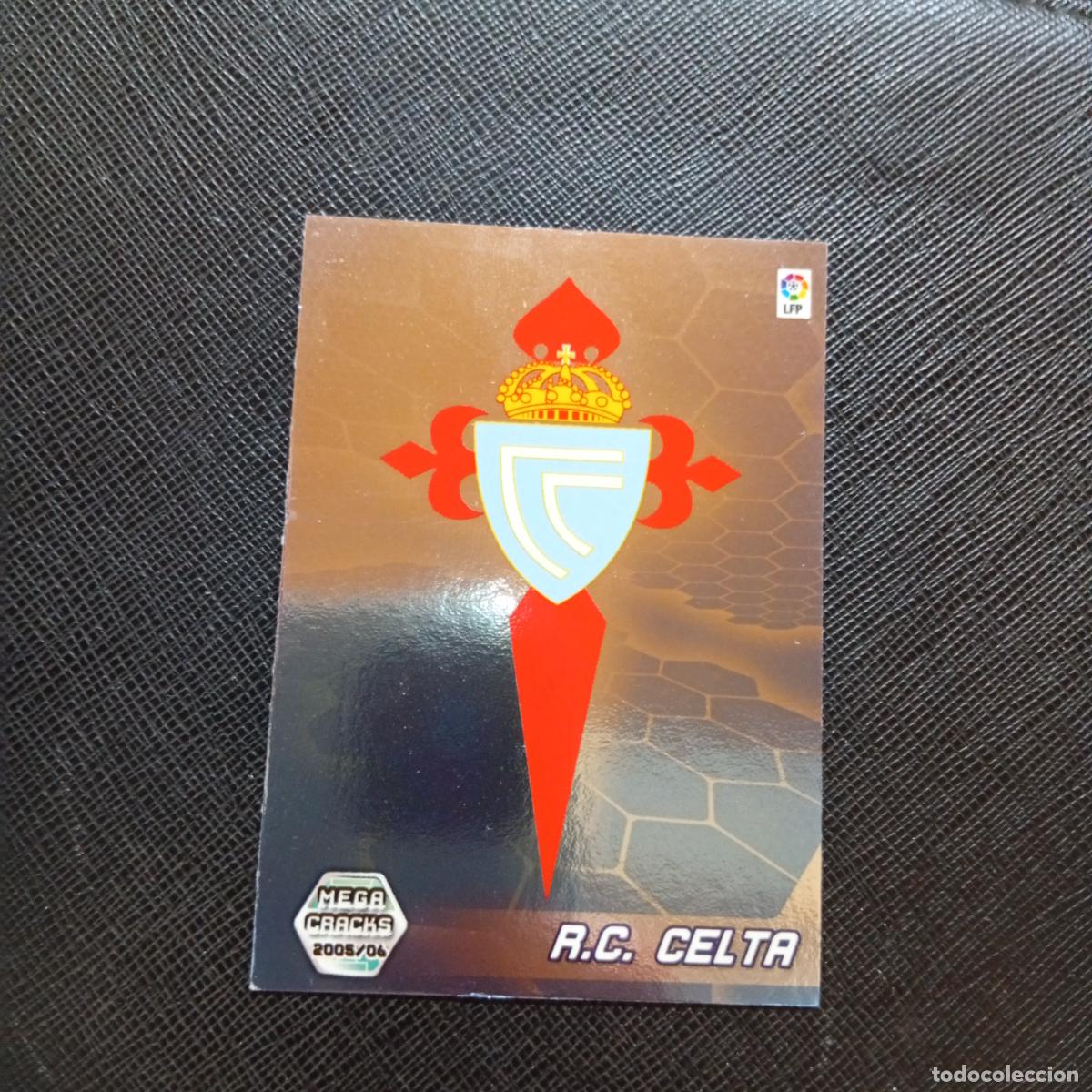 Cromos de f&uacute;tbol: 109 ESCUDO CELTA PANINI MEGACRACKS 05 06 CROMO FUTBOL 2005 2006 - A213 PG109