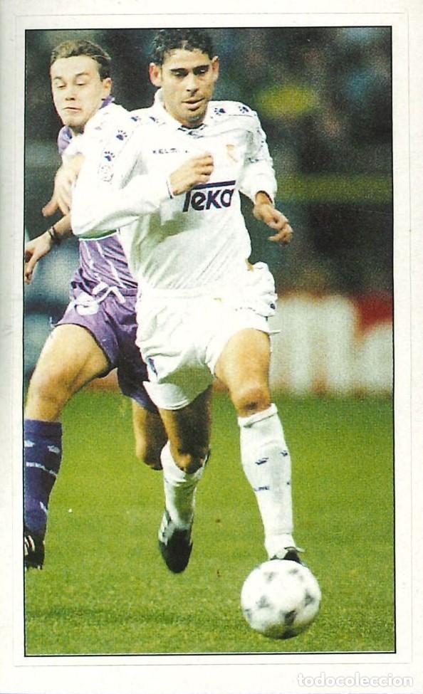 Cromos de f&uacute;tbol: FUTBOL - REAL MADRID - HIERRO - NUEVO (SIN PEGAR)