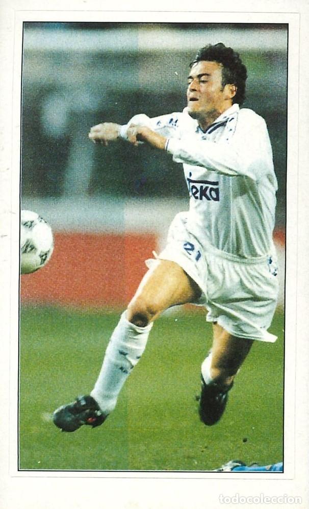 Cromos de f&uacute;tbol: FUTBOL - REAL MADRID - LUIS ENRIQUE - NUEVO (SIN PEGAR)