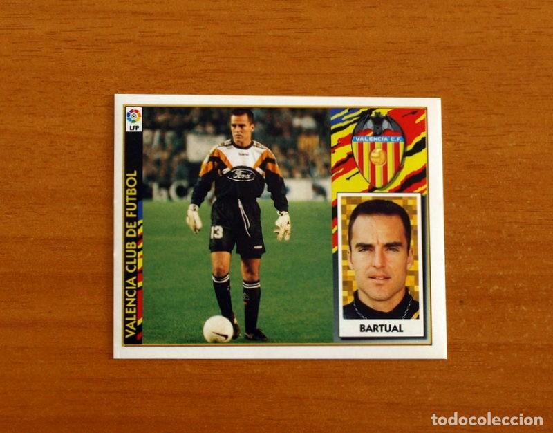 Cromos de f&uacute;tbol: Valencia - Bartual - Ediciones Este Liga 1997-1998, 97-98 - Nunca pegado