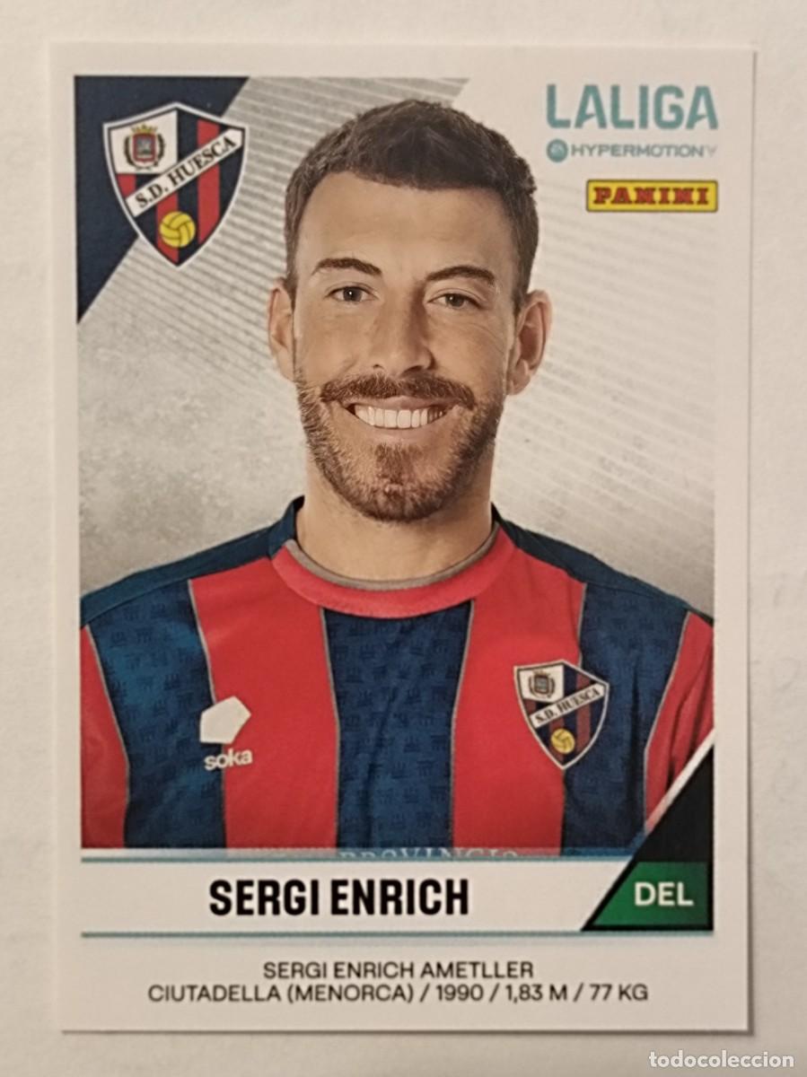 Cromos de f&uacute;tbol: #267 SERGI ENRICH (S D. HUESCA) LIGA HYPERMOTION 24/25 PANINI