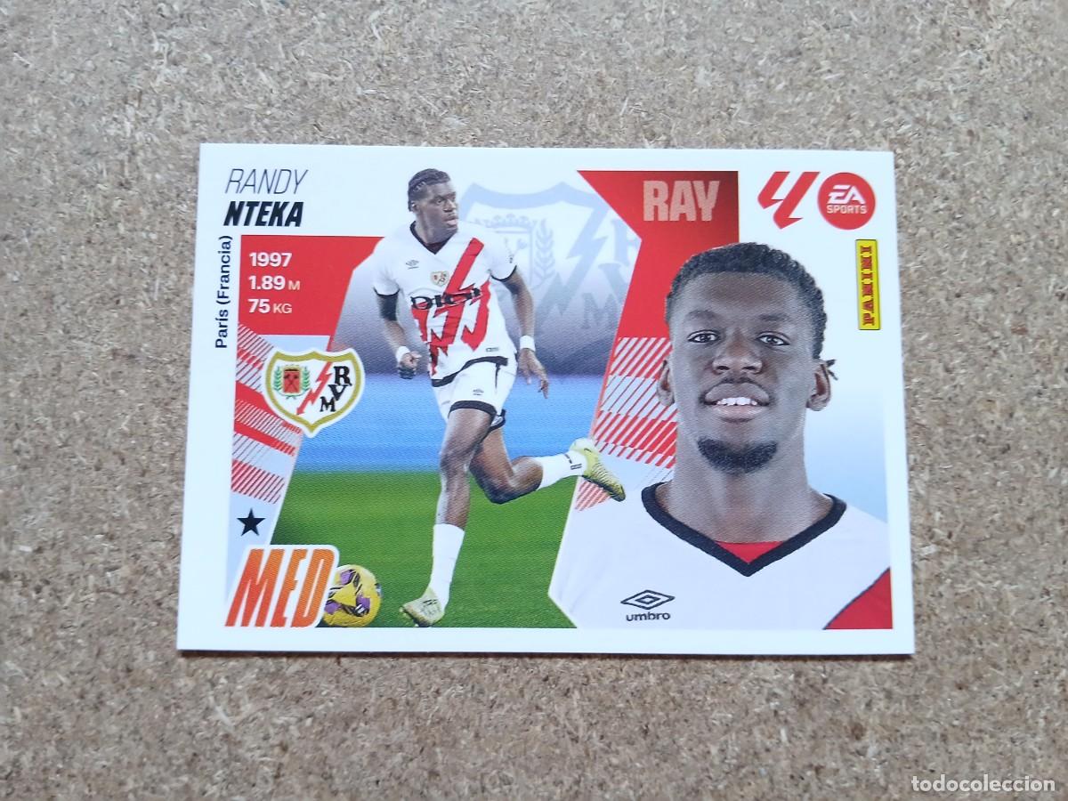 Cromos de f&uacute;tbol: RANDY NTEKA - RAYO VALLECANO N&ordm; 15 A LIGA ESTE 2025 2026 - 25 26