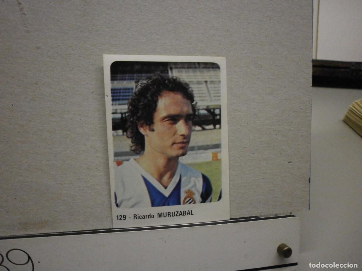 Cromos de f&uacute;tbol: cromo futbol 79 80 editorial crom n&ordm; 129 r.c.d. espa&ntilde;ol muruzabal