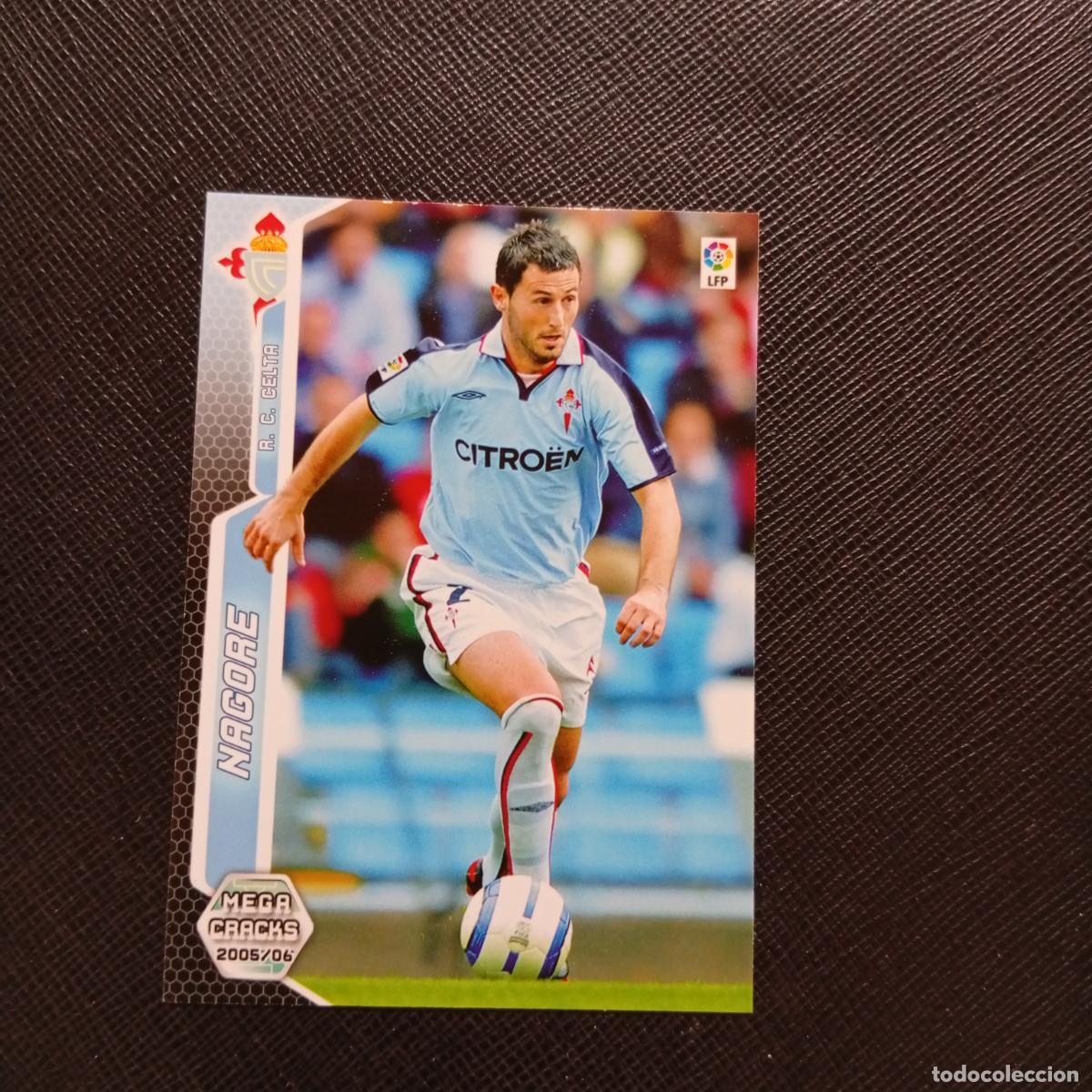 Cromos de f&uacute;tbol: 117 NAGORE CELTA PANINI MEGACRACKS 05 06 CROMO FUTBOL 2005 2006 - A213 PG118