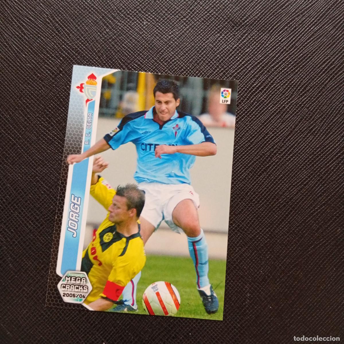 Cromos de f&uacute;tbol: 119 JORGE CELTA PANINI MEGACRACKS 05 06 CROMO FUTBOL 2005 2006 - A213 PG118