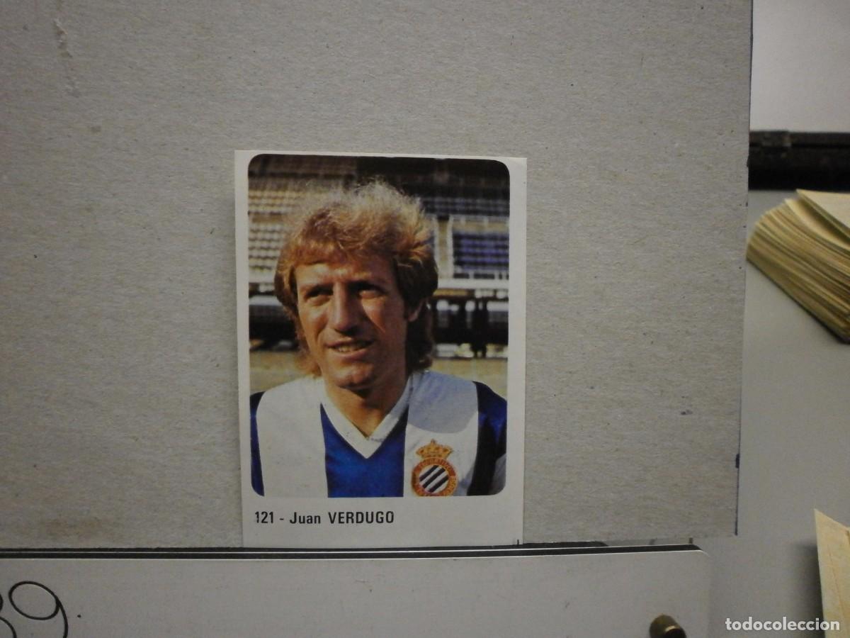 Cromos de f&uacute;tbol: cromo futbol 79 80 editorial crom n&ordm; 121 r.c.d. espa&ntilde;ol verdugo